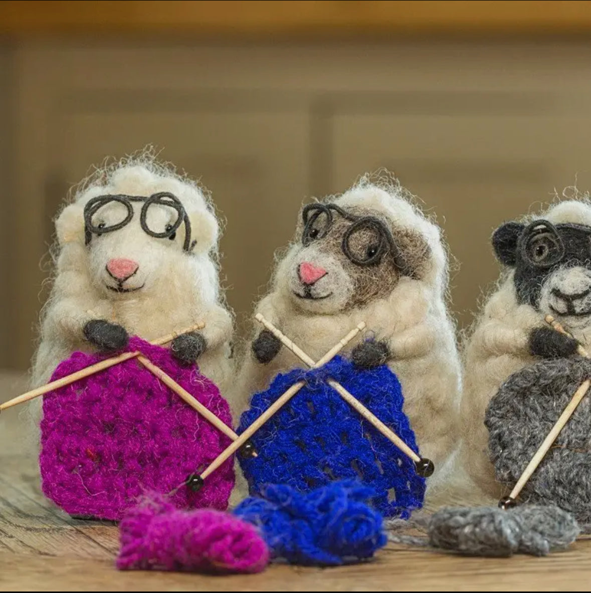 Felted Wool Animals