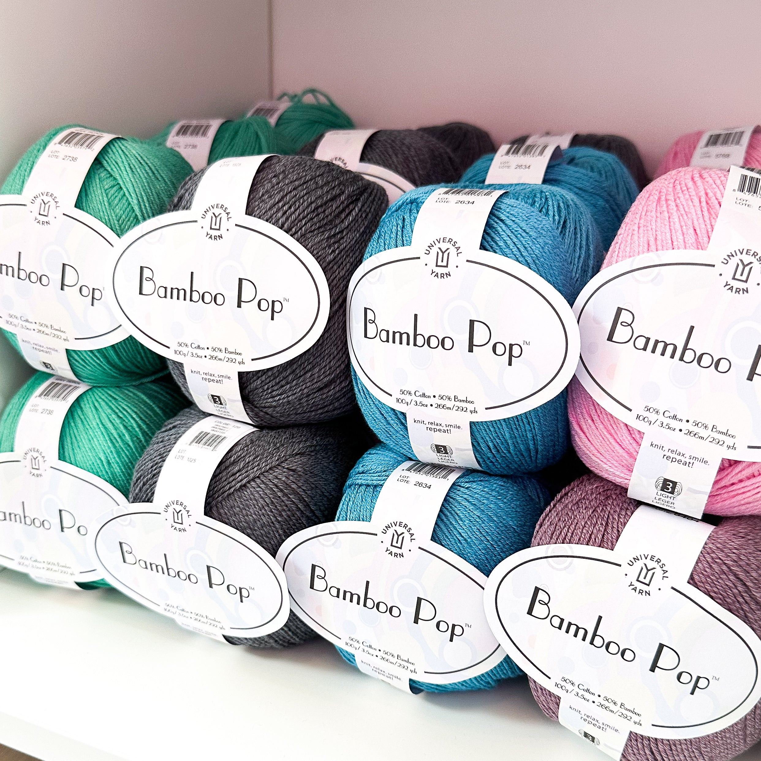 Bamboo pop yarn online