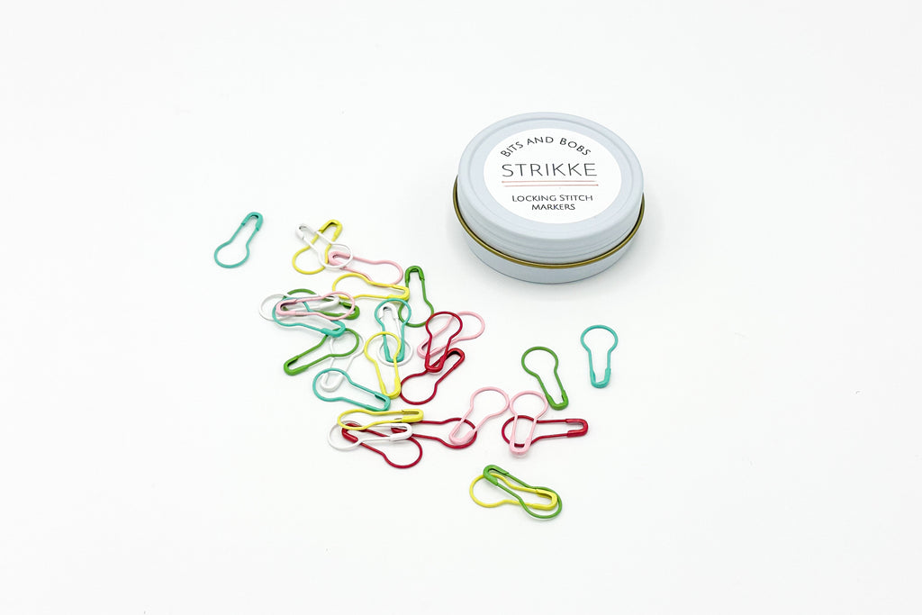 Strikke Stitch Marker Tin Locking Stitch Markers Strikke Yarn & Supply