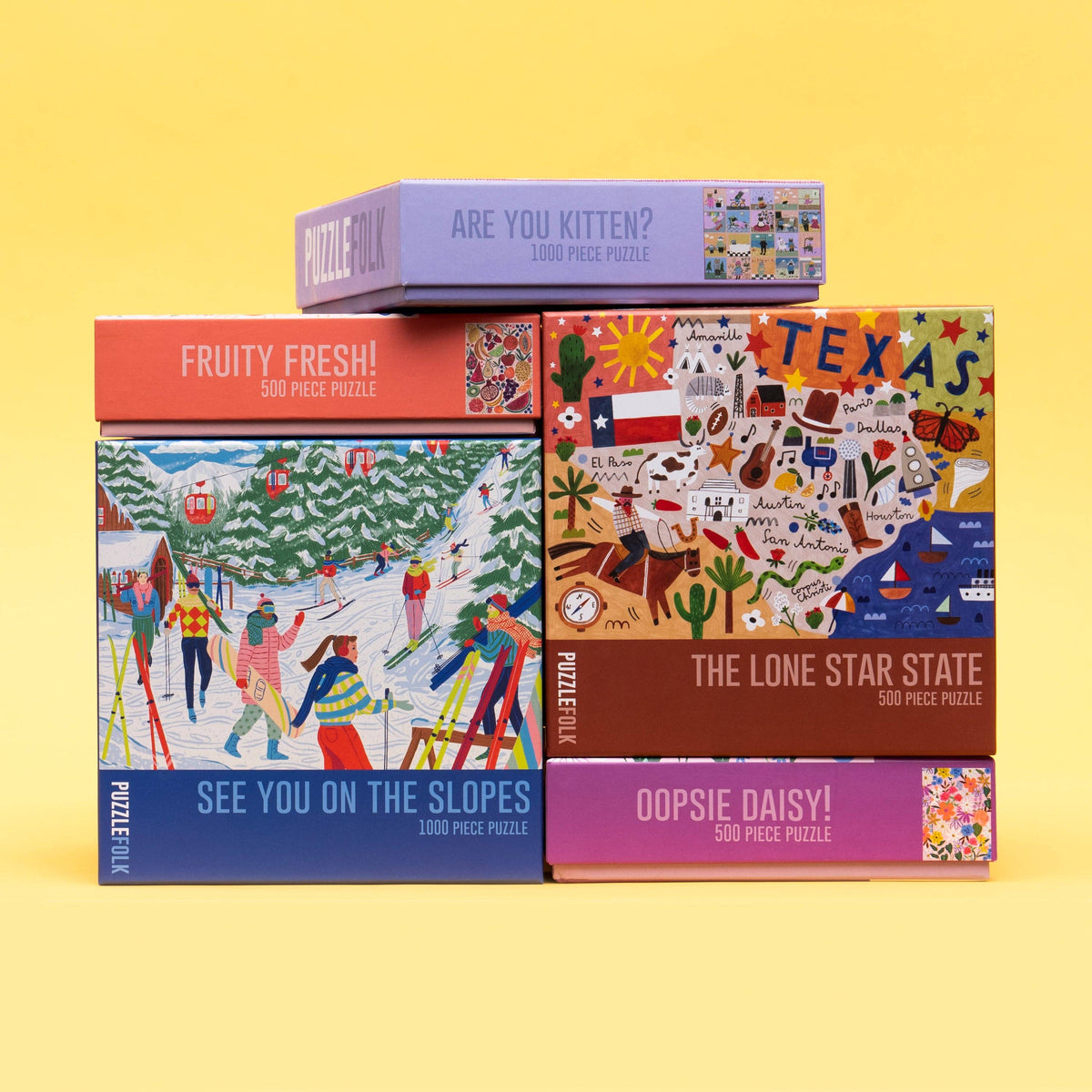 See You On the Slopes - Ski Puzzle