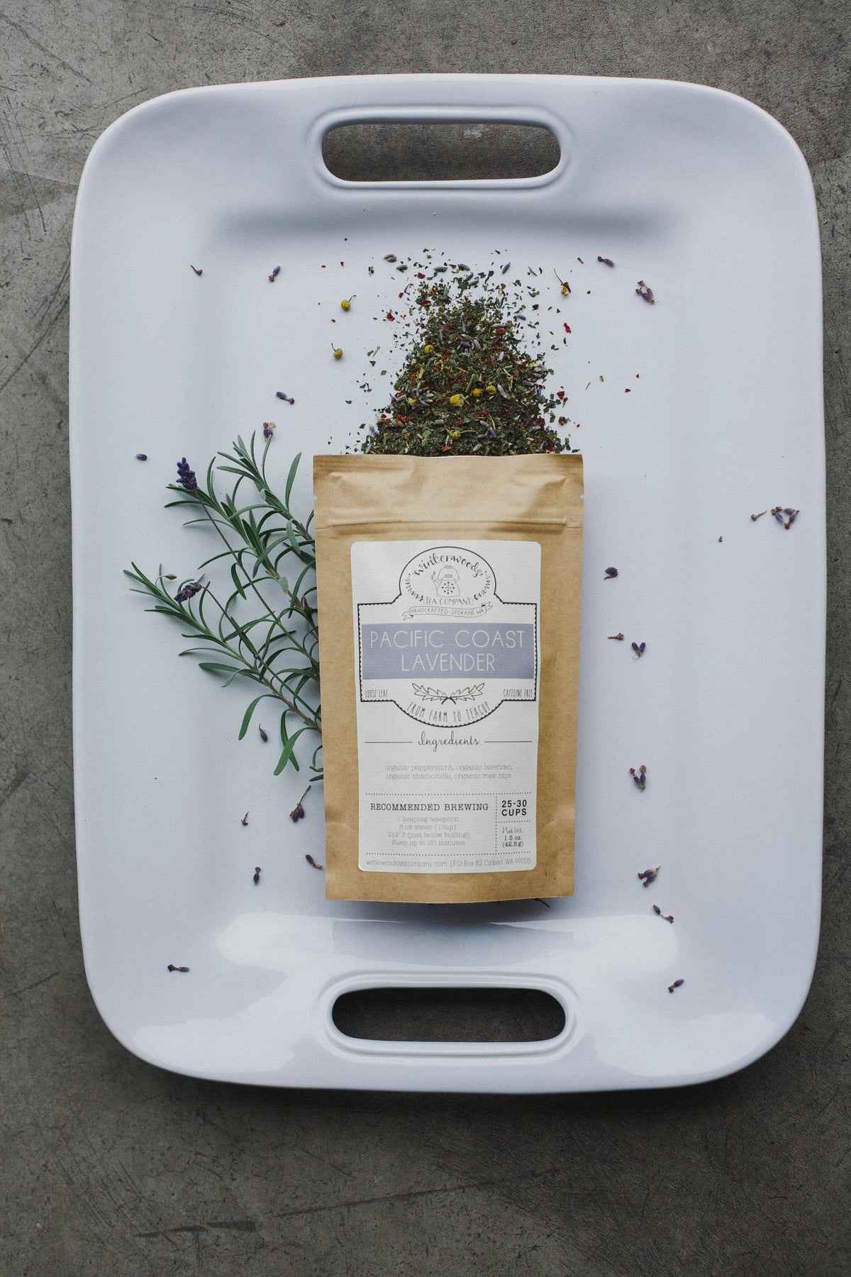 Pacific Coast Lavender Herbal Tea Blend