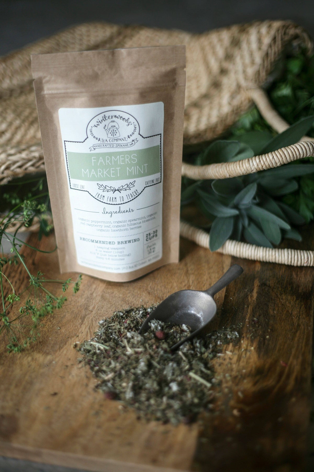Farmers Market Mint Herbal Tea Blend
