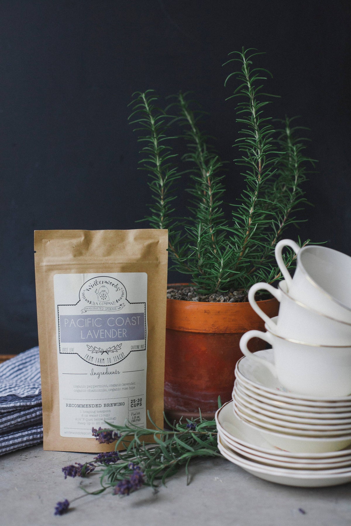 Pacific Coast Lavender Herbal Tea Blend