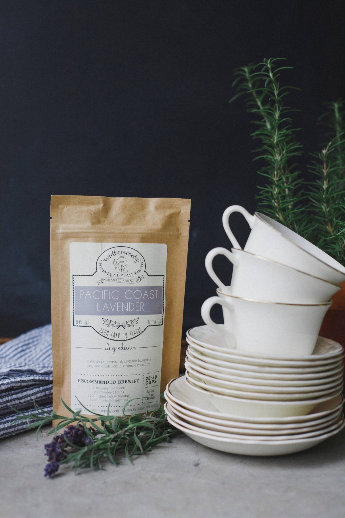 Pacific Coast Lavender Herbal Tea Blend