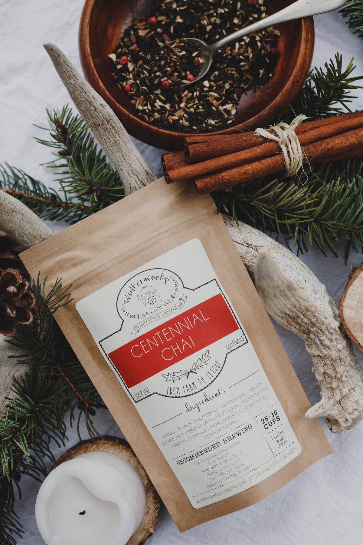 Centennial Chai Caffeinated Tea Blend