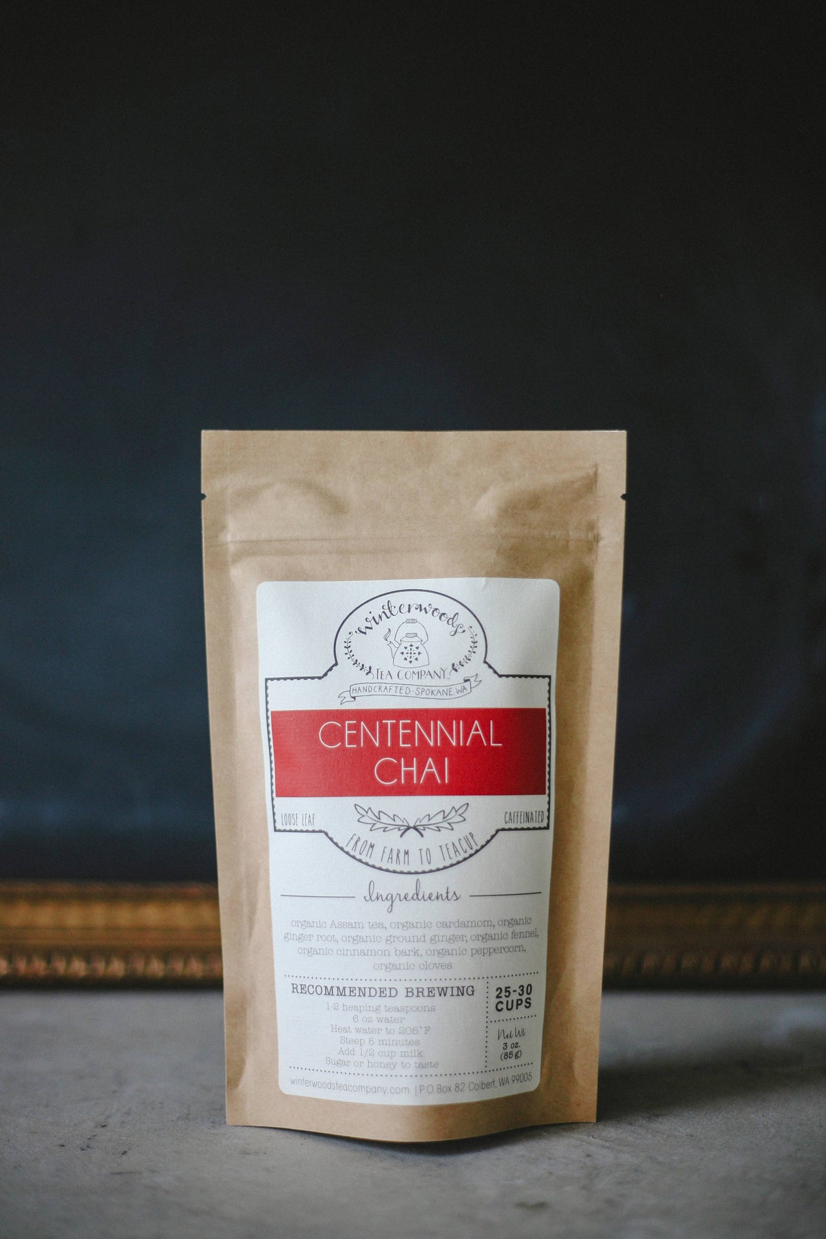 Centennial Chai Caffeinated Tea Blend