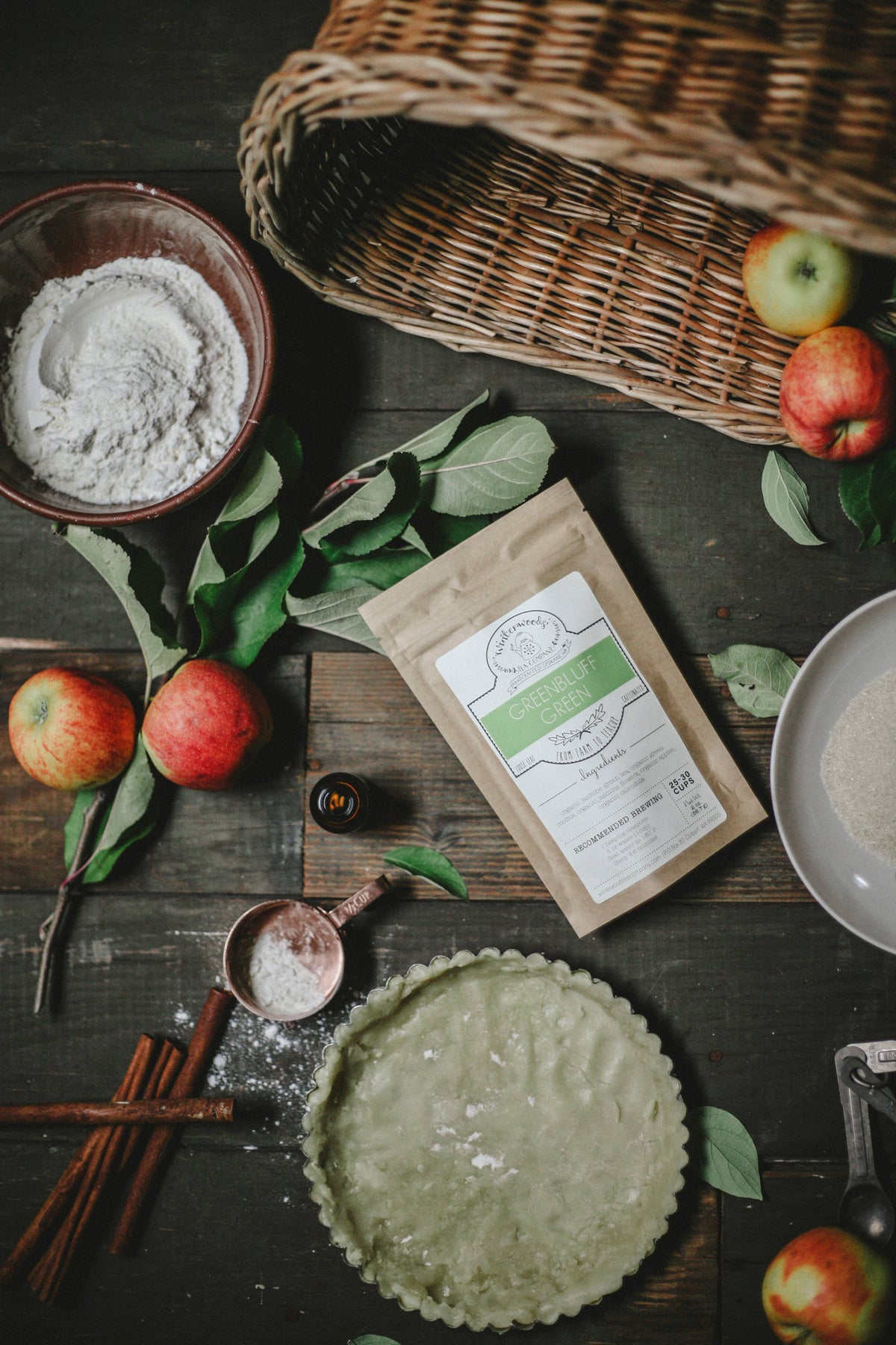 Green Bluff Green Caffeinated Tea Blend