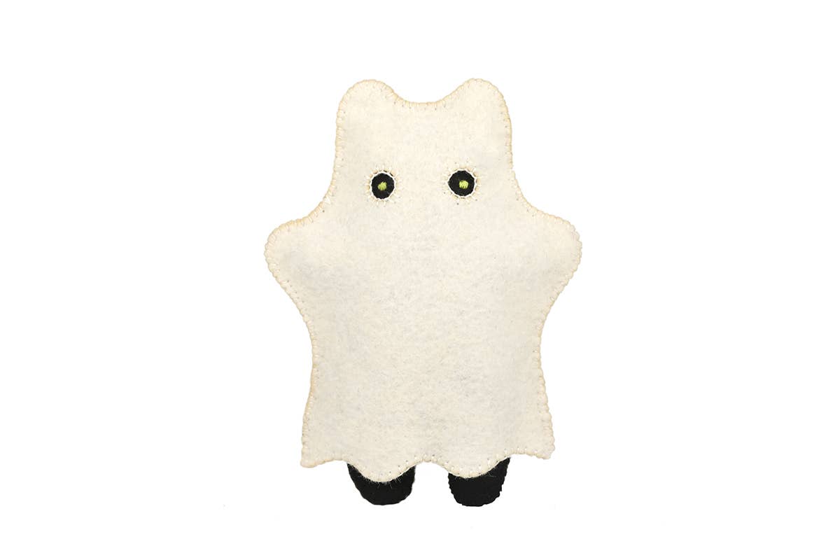 Ghost Cat Felt Doll Kit