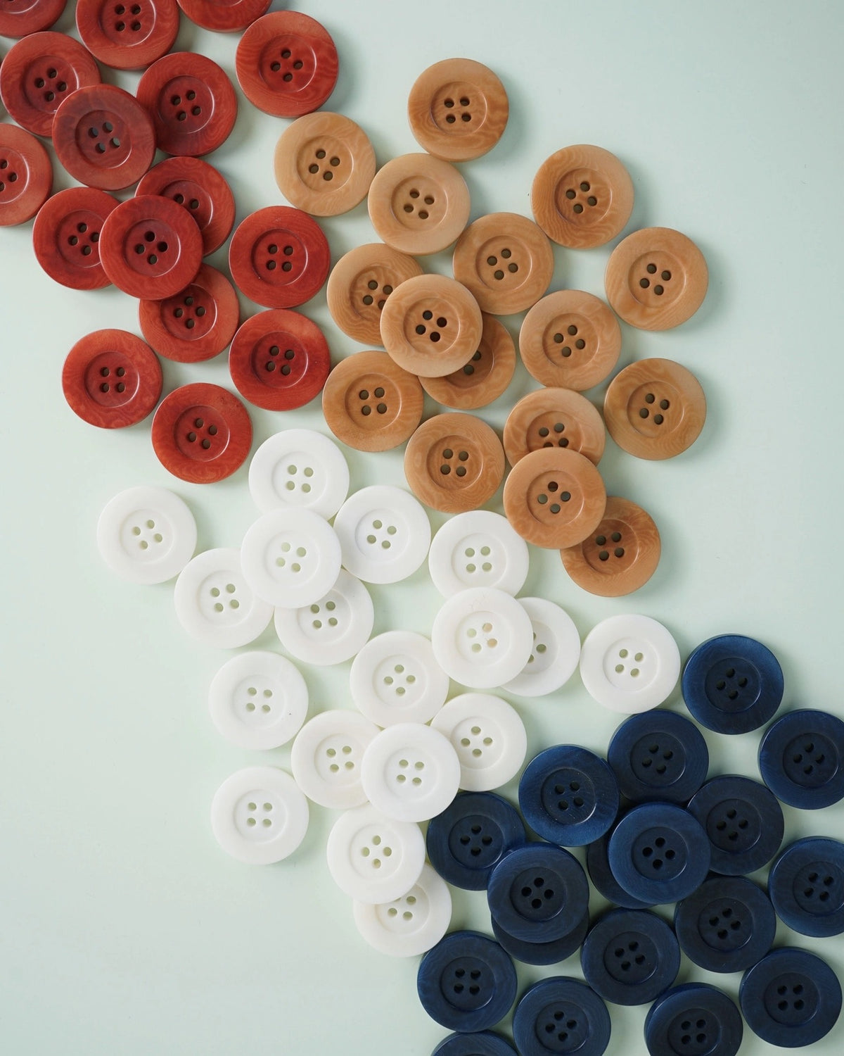 Corozo Nut Buttons - 1" (set of 4)