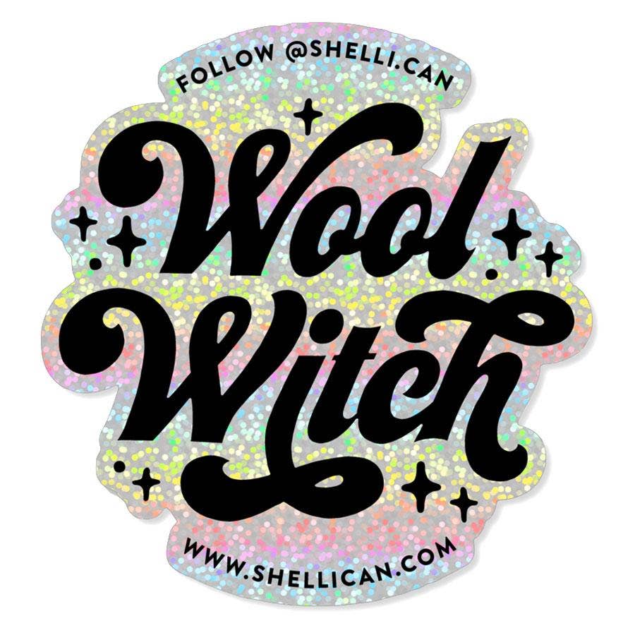 Wool Witch Sticker – Strikke Yarn & Supply
