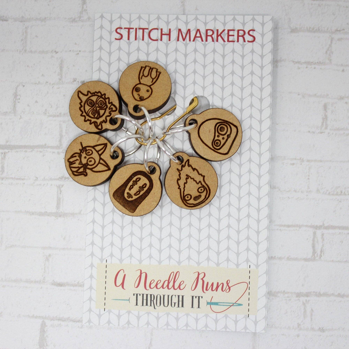 Forest Friends - Stitch Markers (set of 6)