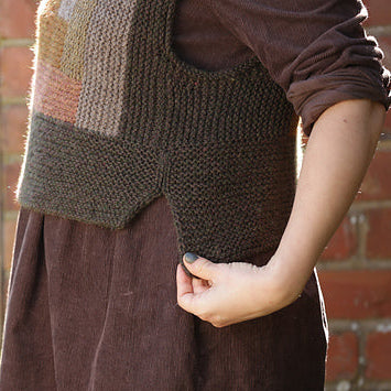Walled Garden Vest Class (knit); begins 10/3 (4 sessions)