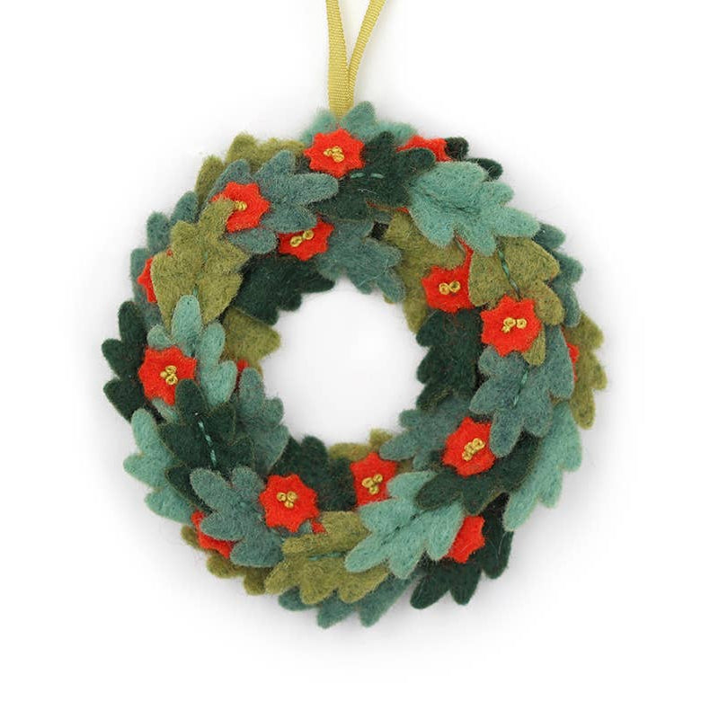 Wreath - Felt Ornament Kit