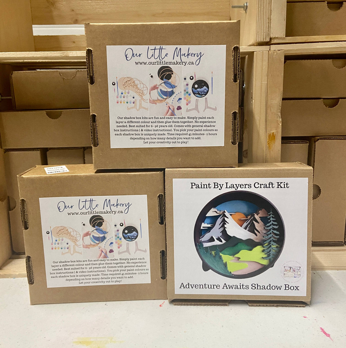 Summer Nights Shadow Box Kit