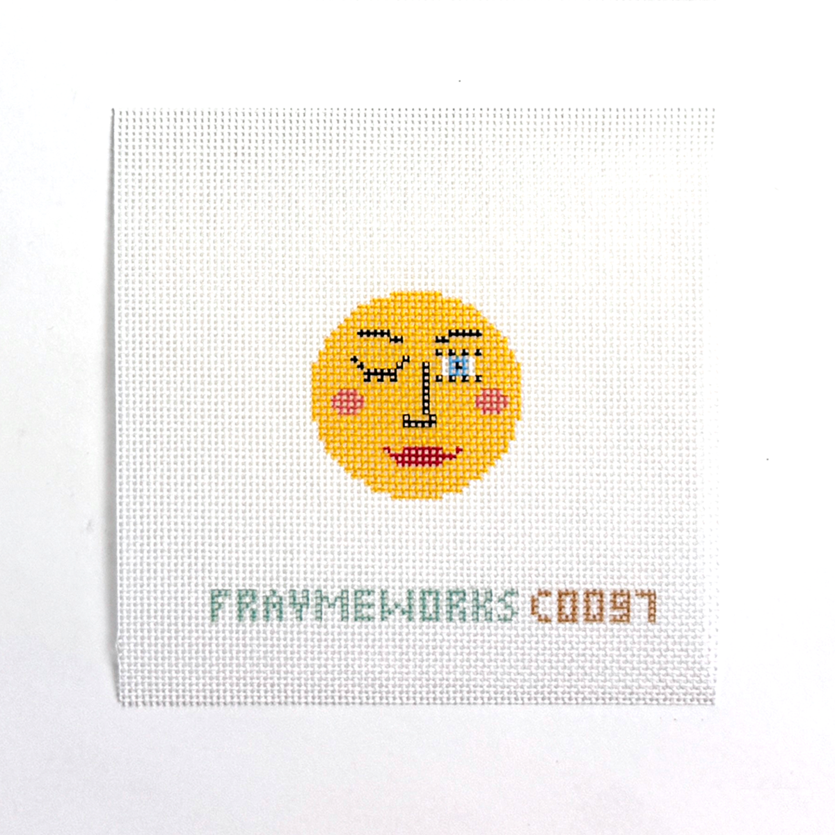 Needlepoint Canvas: Happy Sun Mini
