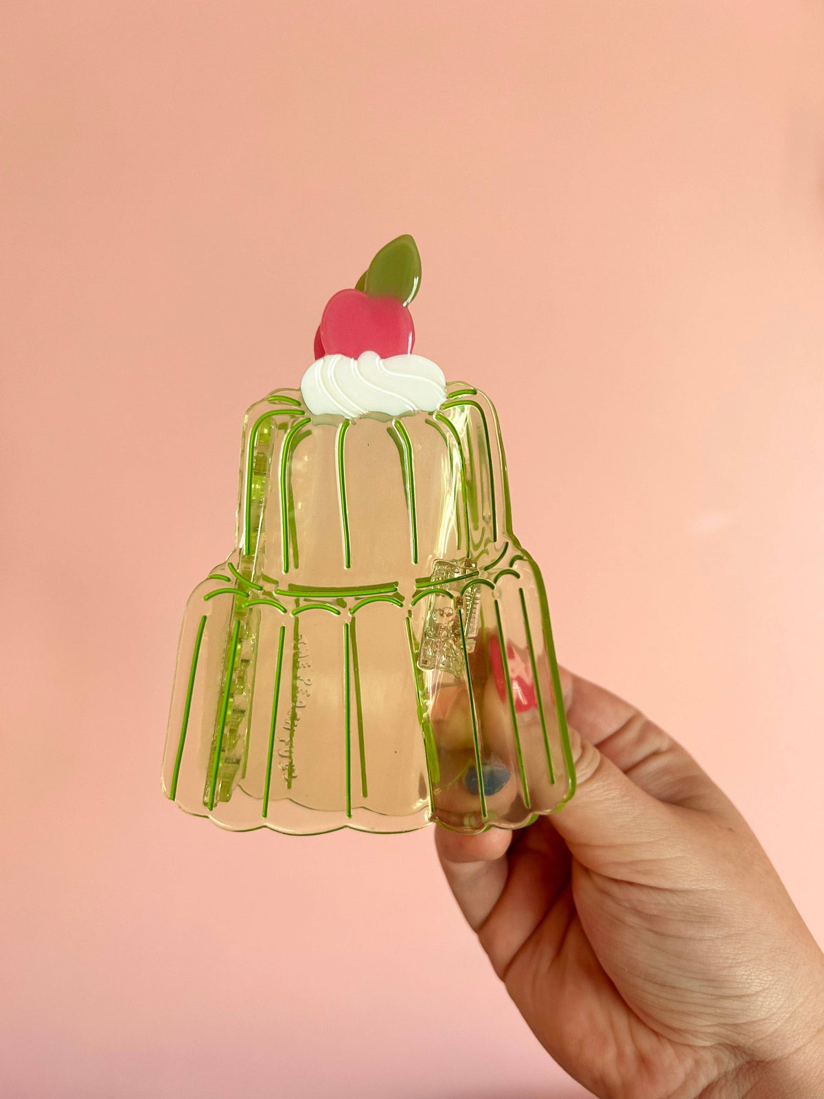 Jello Cake Hair Claw