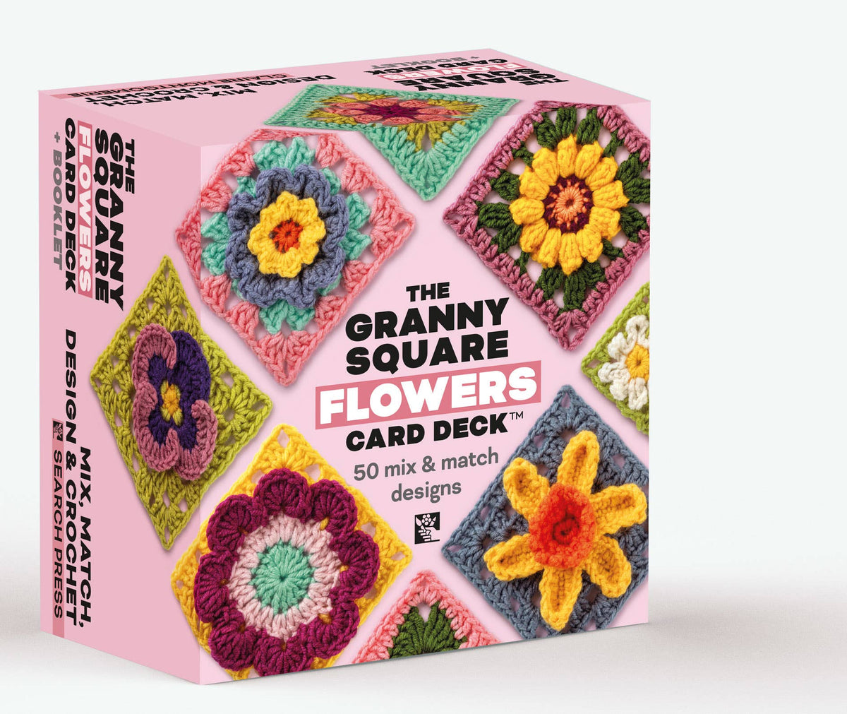 Granny Square Flowers Card Deck