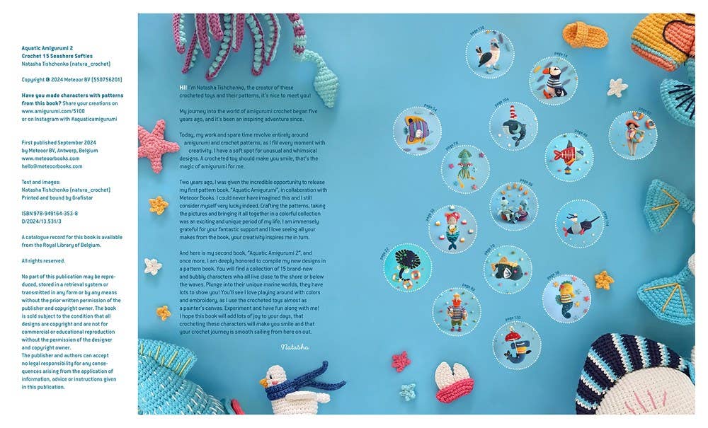 Aquatic Amigurumi 2 by Natasha Tishchenko