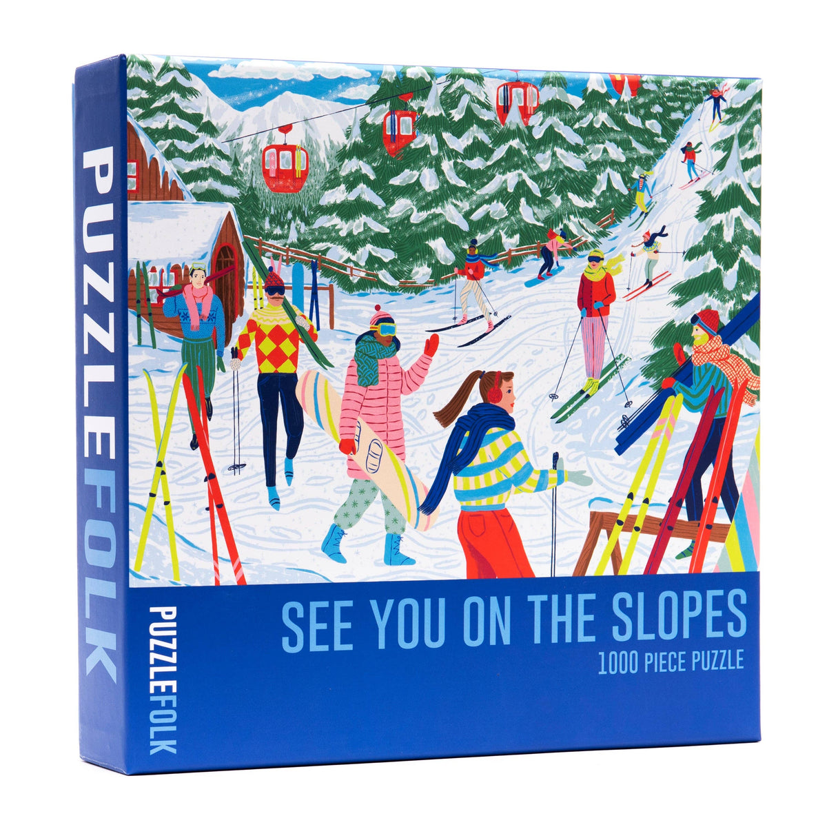 See You On the Slopes - Ski Puzzle
