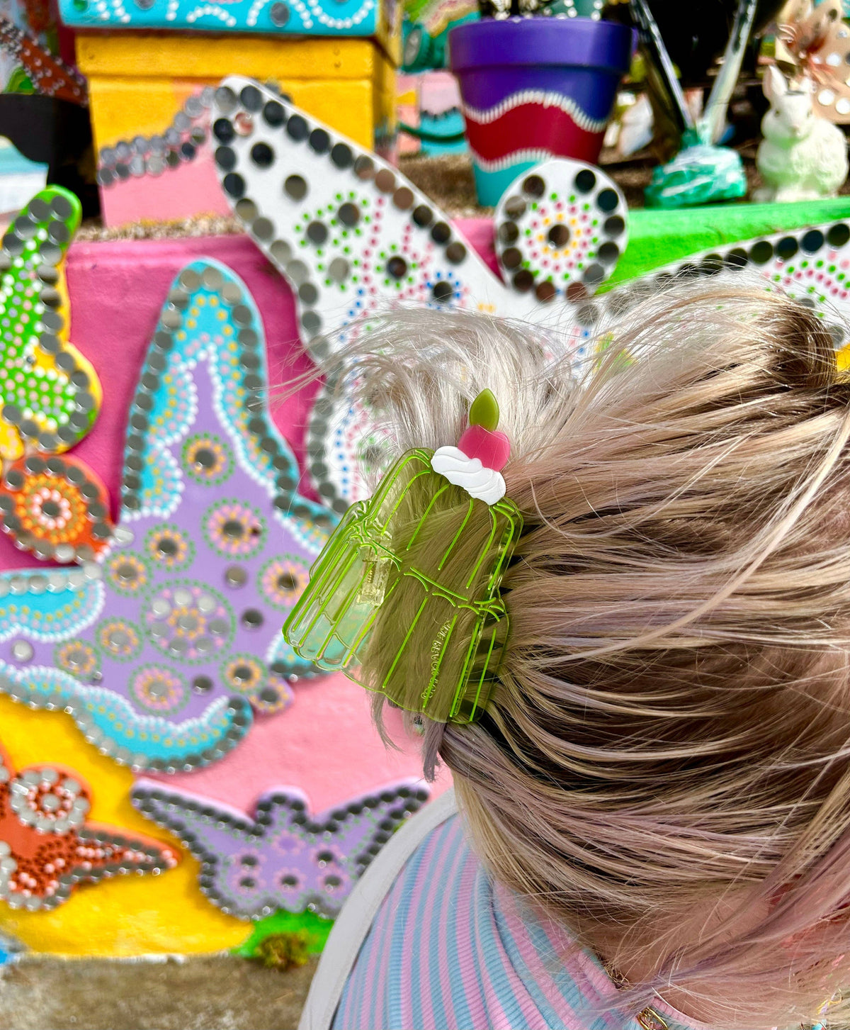 Jello Cake Hair Claw