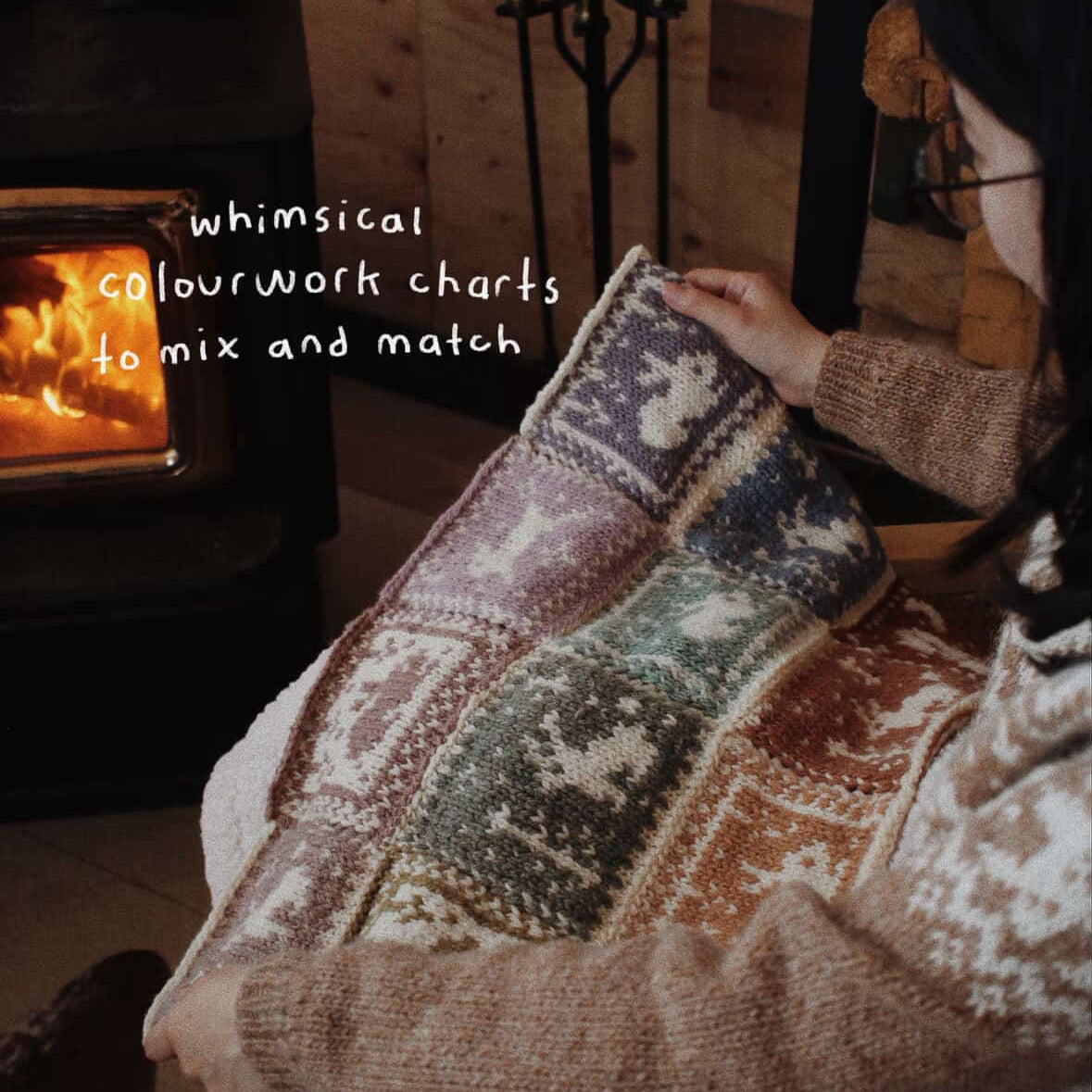 Colorwork Patchwork Square Class, begins 1/10