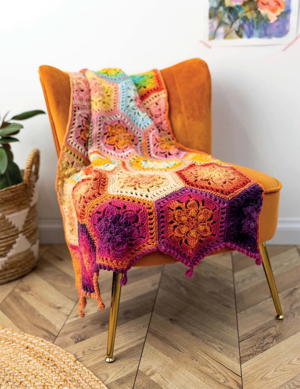 Crochet Modular Blankets by Rachele Carmona