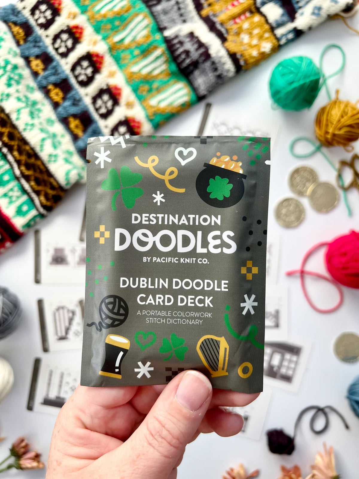 Destination: Dublin Doodle Card Deck (foil pack)