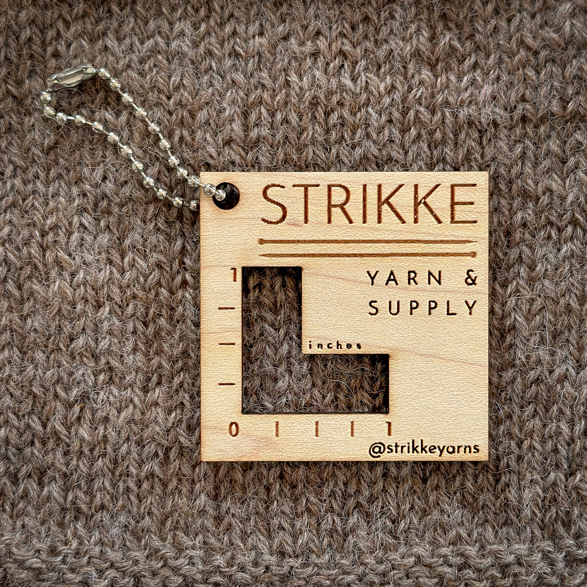 Strikke Yarn & Supply - Mini Swatch Gauge