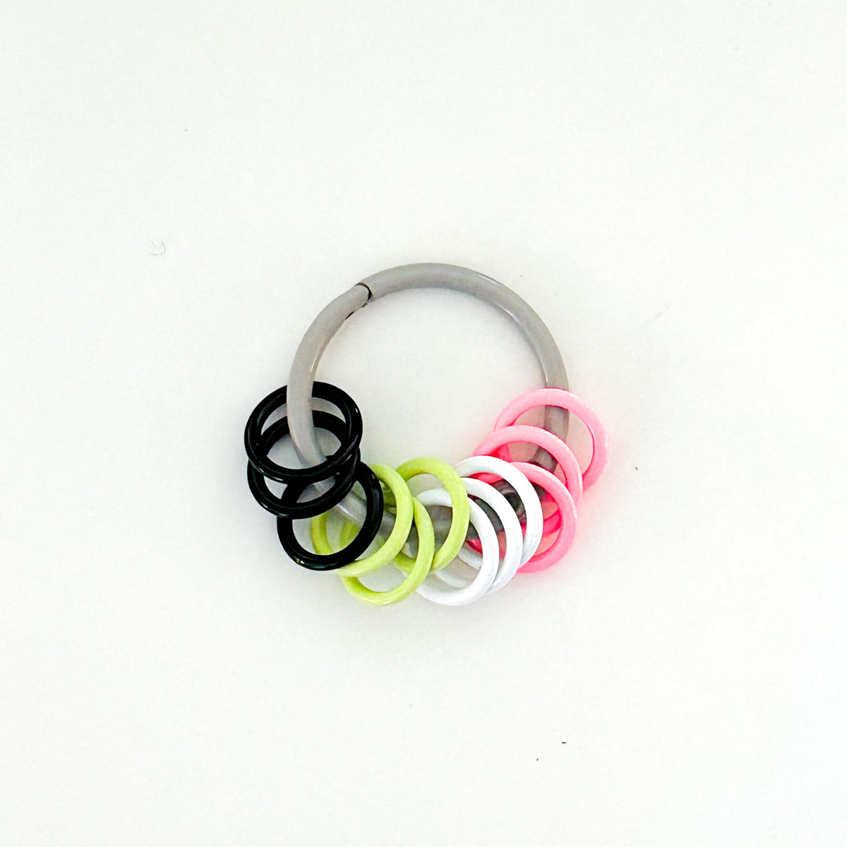 Strikke Stitch Marker Locking Ring - Round Markers