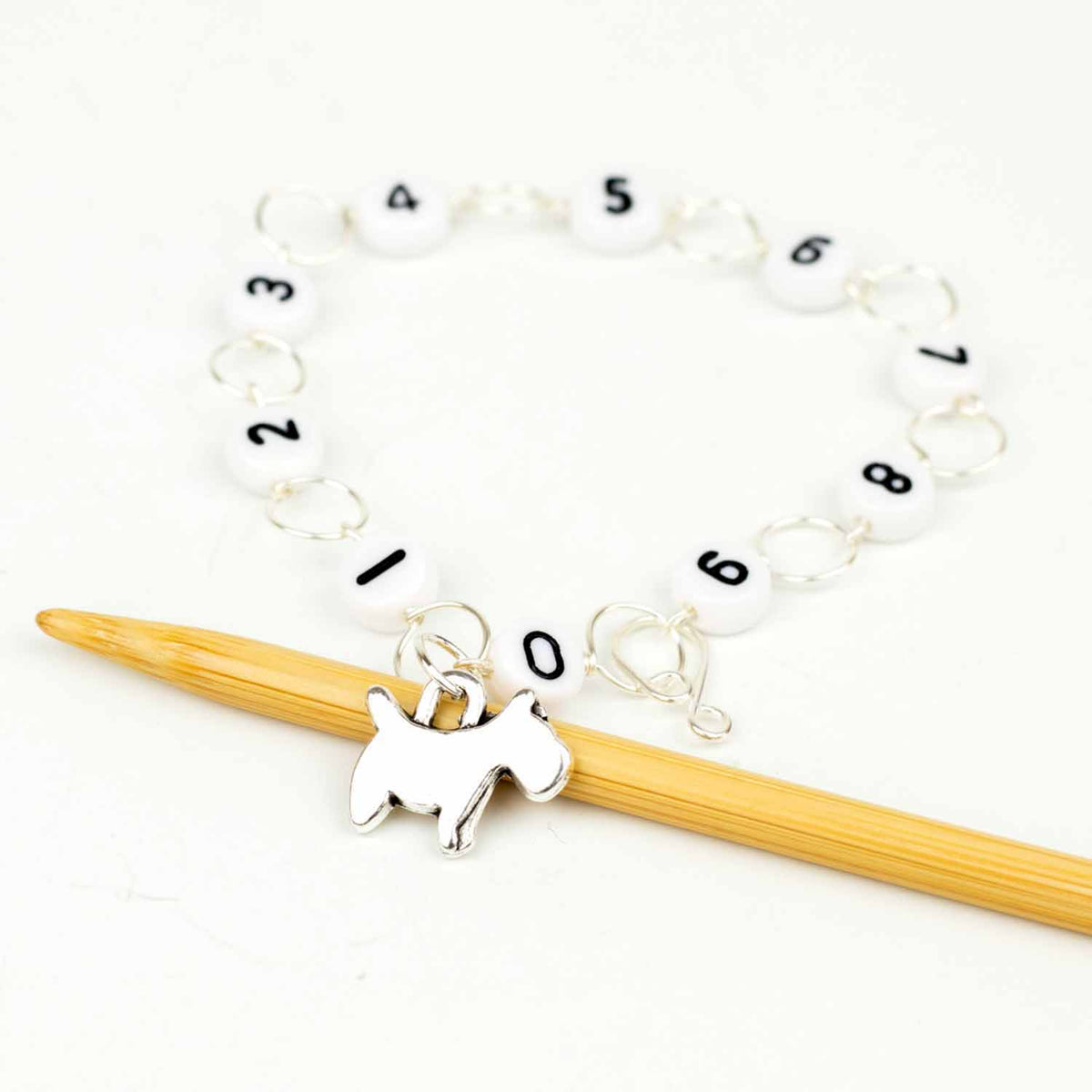 Little Dog Circle Chain Row Counter