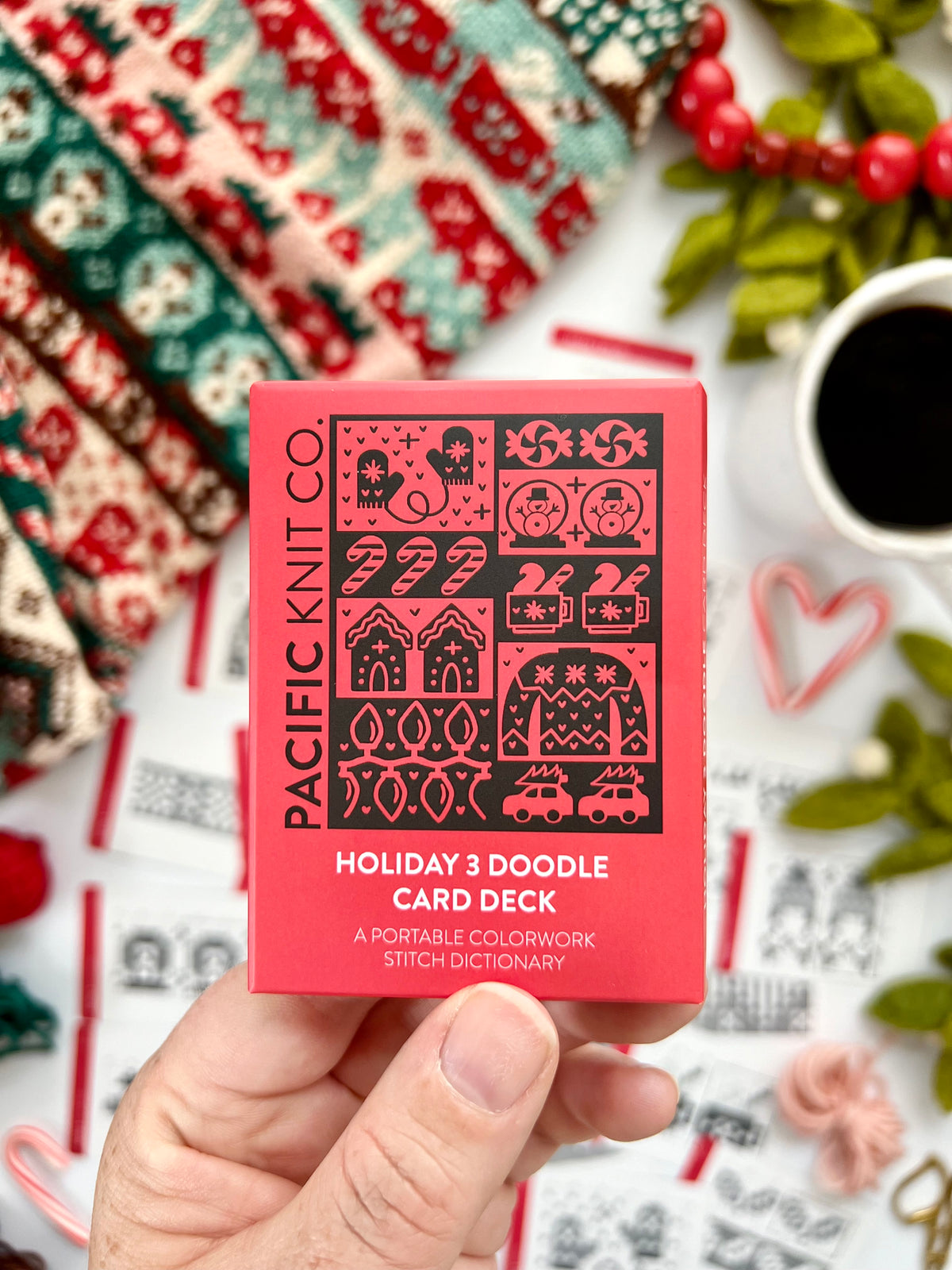 Holiday 3 Doodle Card Deck