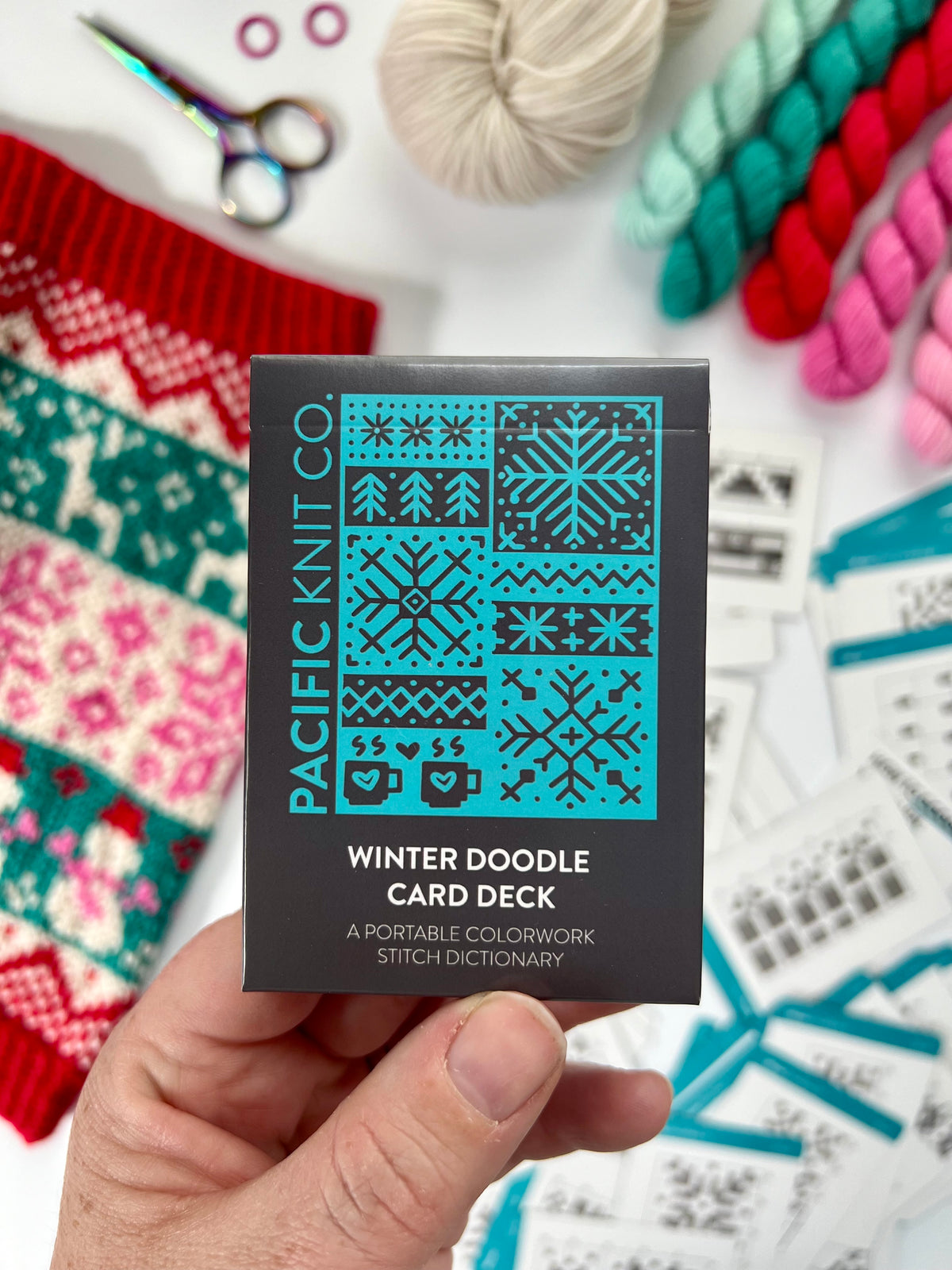 Winter Doodle Card Deck