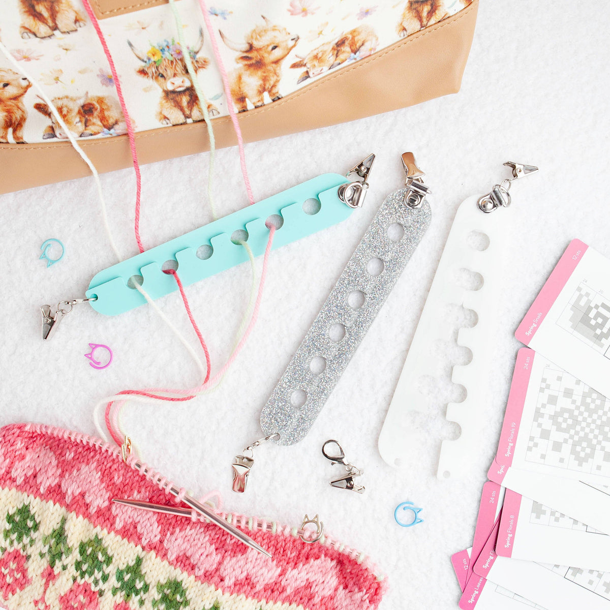 Yarn Gator - Universal Colorwork Yarn Divider / Organizer