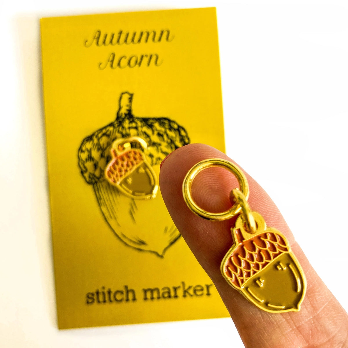 Acorn Stitch Marker