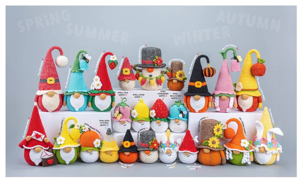 Amigurumi Gnomes
