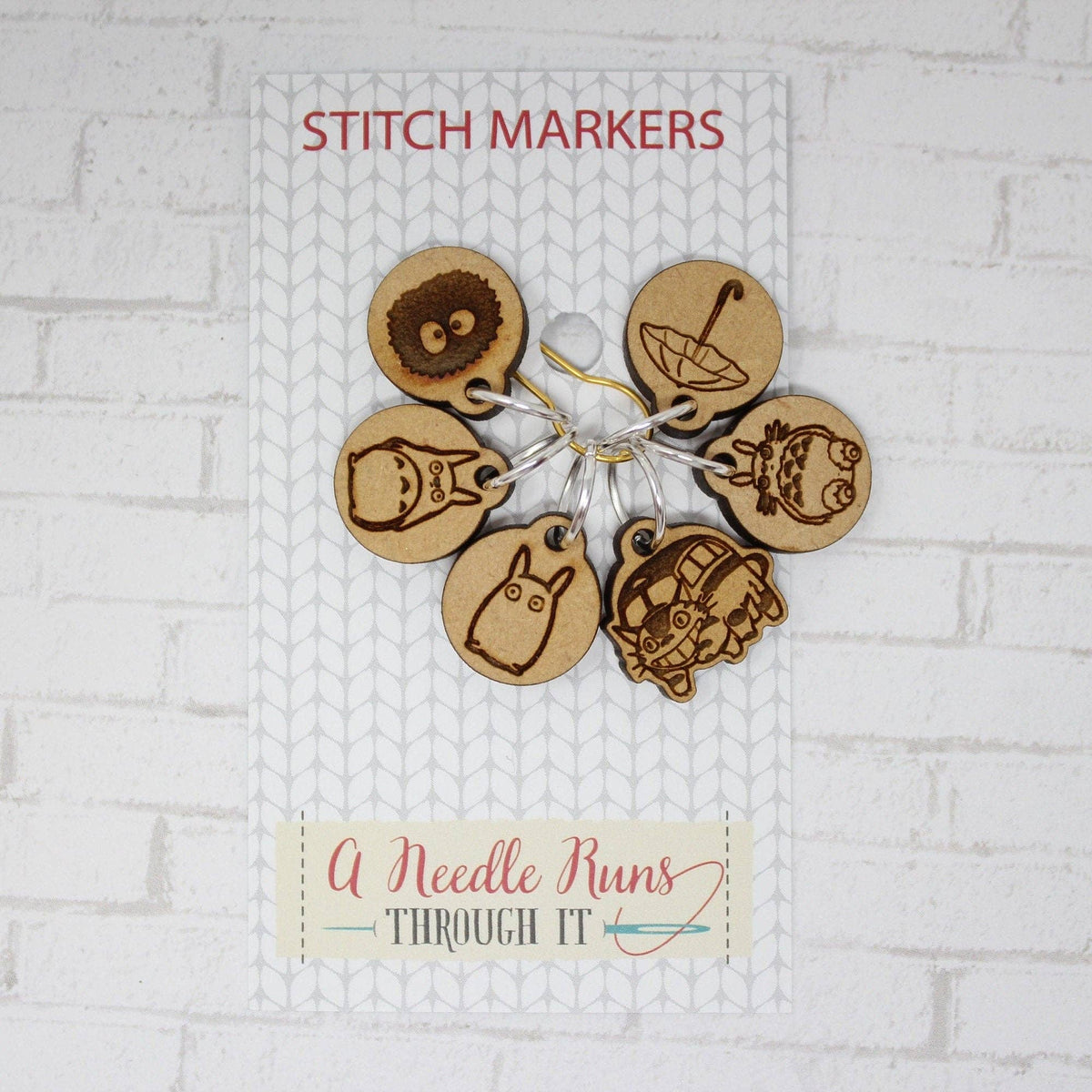 Forest Friends - Stitch Markers (set of 6)
