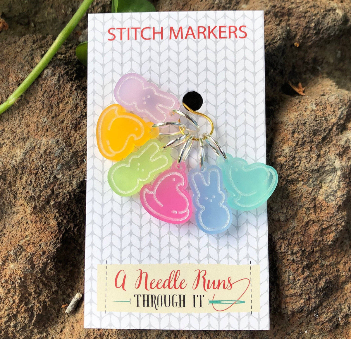 Peeps - Stitch Markers (set of 6)