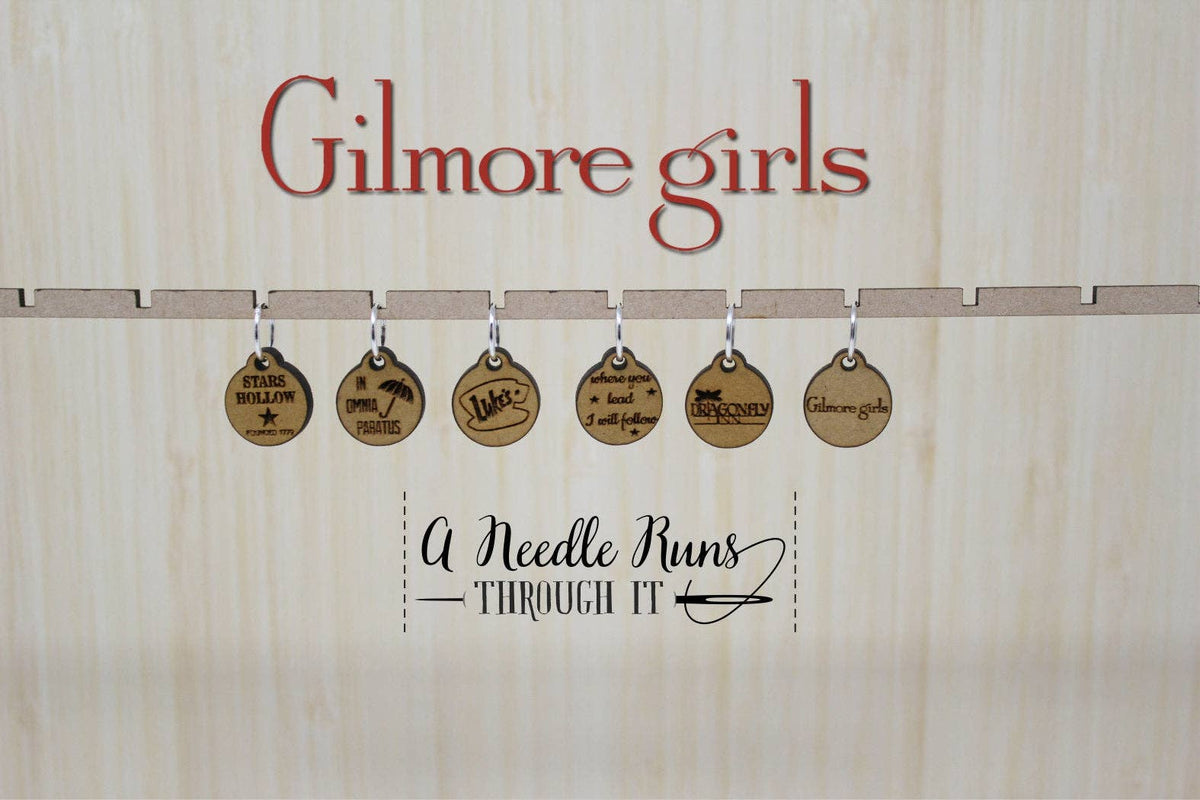 Gilmore Girls Inspired - Stitch Markers (set of 6)