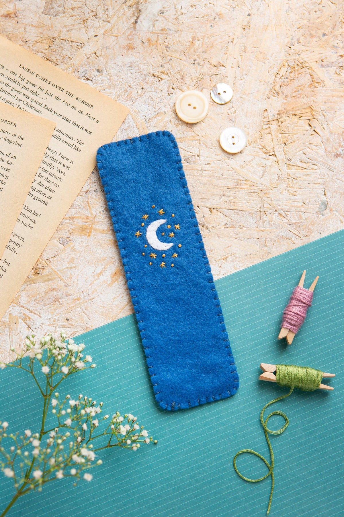 Hare Bookmark Felt Craft Kit | Complete Craft Kit