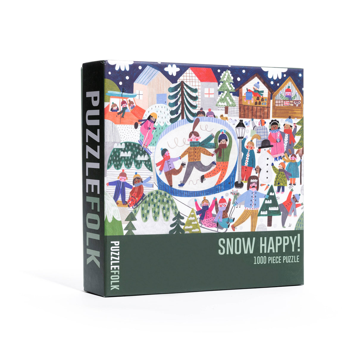 Snow Happy - 1,000 Piece Winter Holiday Puzzle