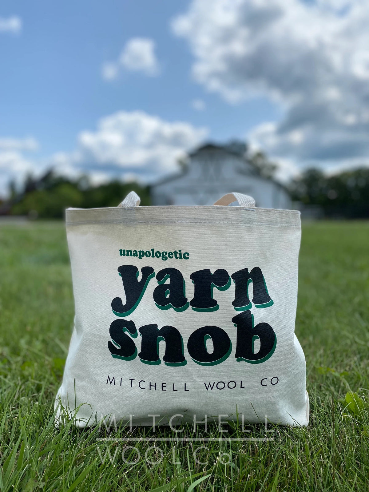 Mitchell Wool Co - Unapologetic Yarn Snob Tote Bag